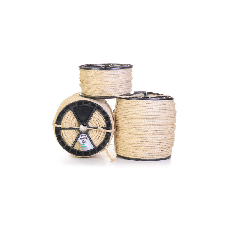 1202332   Soga Fique 10mm, carreta x 275m x 15kg Rollo x 275 MT