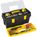 Caja Herramientas 2, Pulgadas Tapa Panal Cerradura Plástica Negro 6447