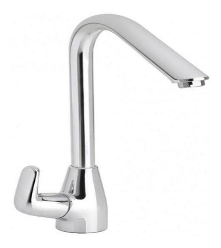 Subconjunto Grifería Lavaplatos Sencilla Aluvia con Palanca Paquete X 3 Unidades AV5033331