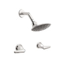 Paquete ducha 8" Nogal con mezclador x 3 Unidades 434363331