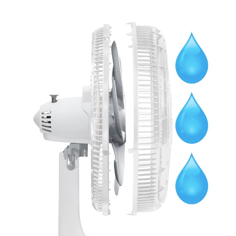 Ventilador SAMURAI Silence Force Plus 2 En 1 Blanco VE7742I0