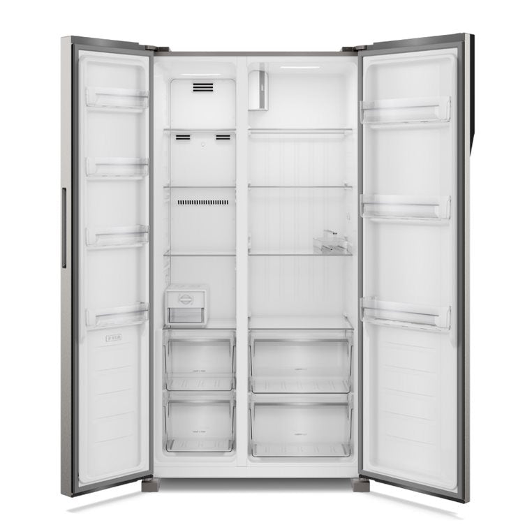 Nevecon No Frost Side By Side Electrolux Inverter 442Litros Silver ERSA44V3HVG