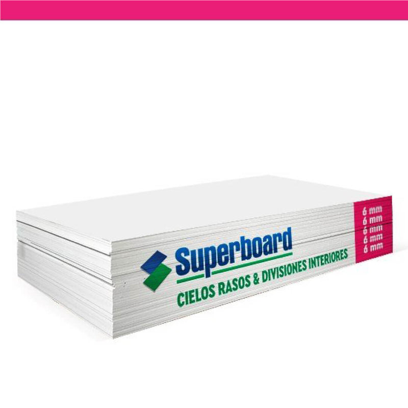 Superboard cielo raso sple 1220x2440x6mm