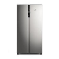 Refrigerador No Frost Side By Side Electrolux Inverter 442Litros Silver