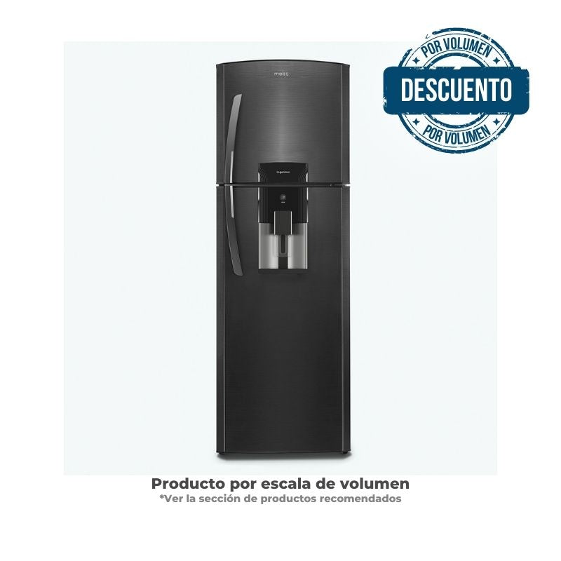 Nevera No Frost de 313 Litros Color Black Steel