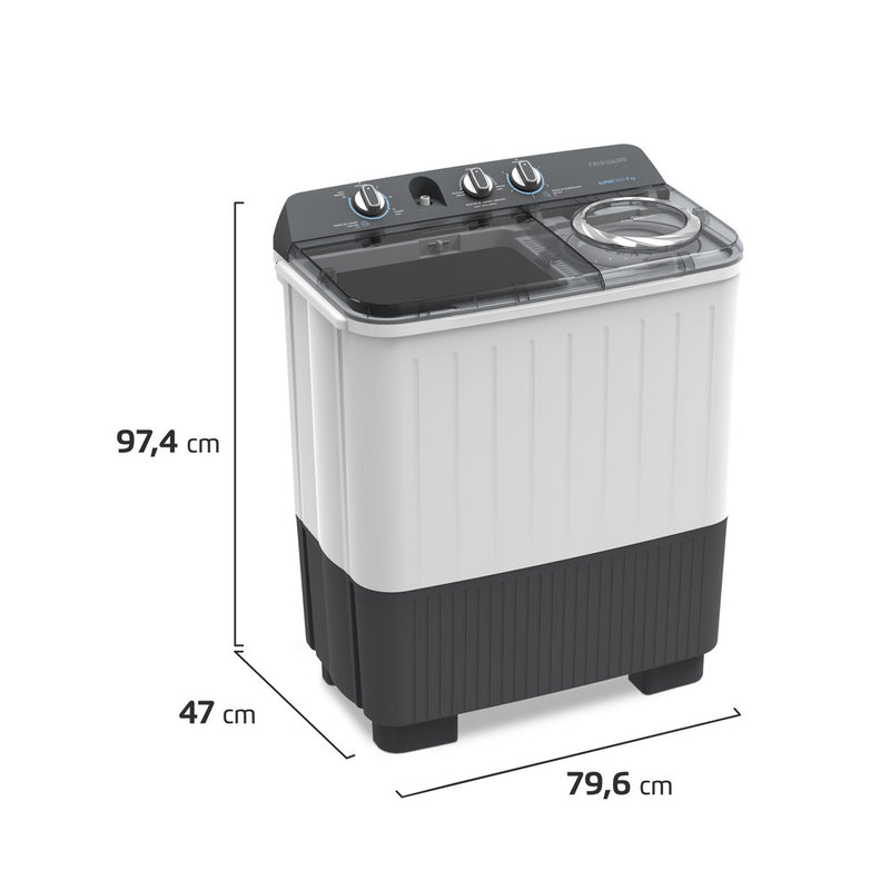 Lavadora Doble Tina 9KG 19LB Color Blanco FWTM09M6BUXW