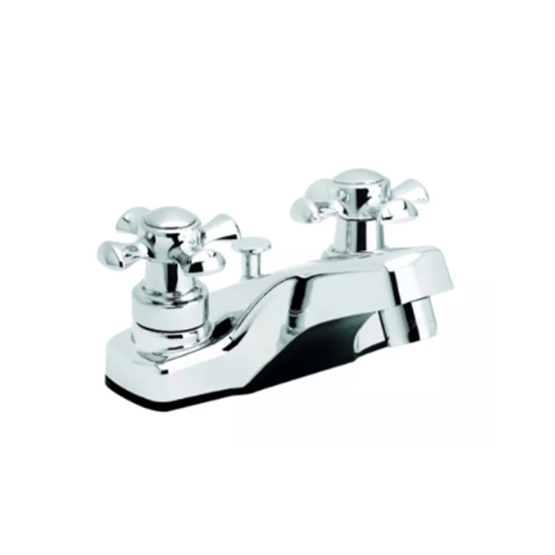 Subconjunto griferia + lava manos de 4" cruceta balta paquete x 3 Unidades 411133331