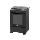 Estufa de Piso 4 Puestos 24" Gas Natural Negro EMC6020NSN0