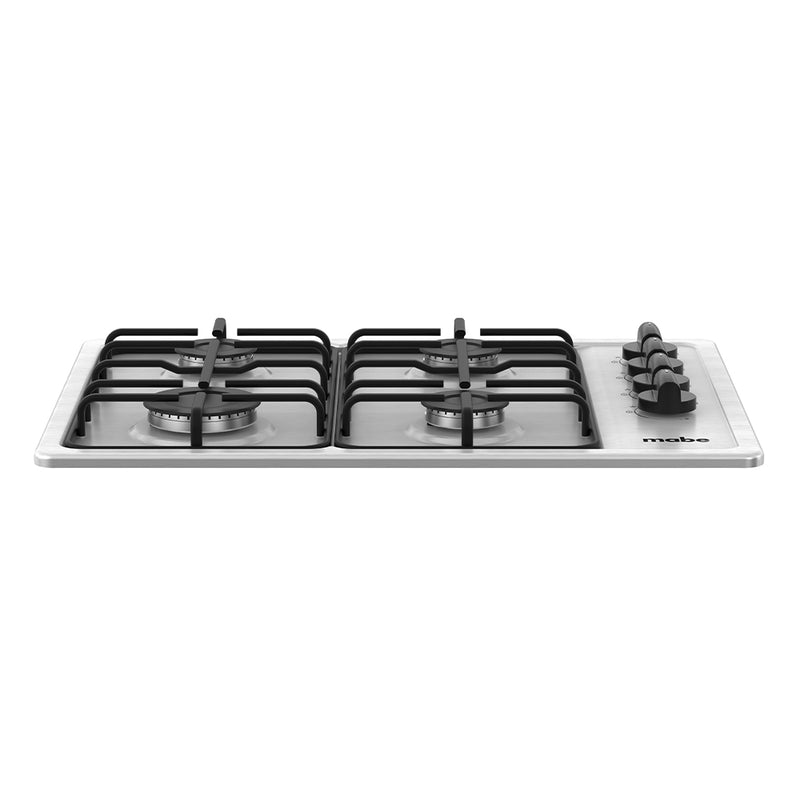 Cubierta de Empotrar a Gas Natural 60x44Cm 4 puestos F 110V Inoxidable PM6044NS0
