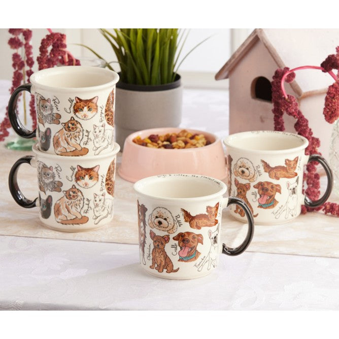 Jumbo peltre de 443cc Cats-Dogs Caja x 12 unidades PL146K406712