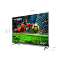 Televisor Smart QLED 43" FHD con Google TV Negro HYLED4326QG