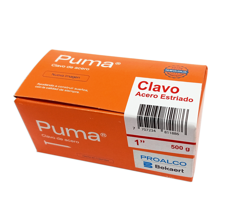 Clavo Acero Estriado 1 x 25kg -252594-703455