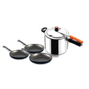 Olla a presión de 7 Litros + Juego de 3 sartenes 1557300