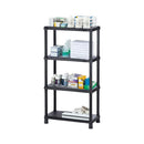 Estante Sólido Rimax 15" 4 Niveles Negro 9902
