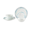 Vajilla Corelle 4 Puestos 16 Piezas Ocean Blues 1119403
