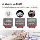 Lavadora LG Carga Superior 20Kg AIDD Negro WT20NBTX6T.ANBECOL