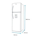 Nevera No Frost de 267 Litros Color Inox RMA267PYCU