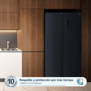 Nevecon Inverter No Frost 480 Litros Black Steel MSL480LPLPS0