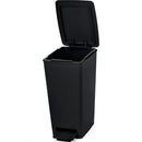 Basurero con Pedal Slim 8lt Negro 14180