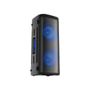 Parlante Multimedia Hyundai 250W RMS Negro Con Luces Sincronizadas HYSPBT999