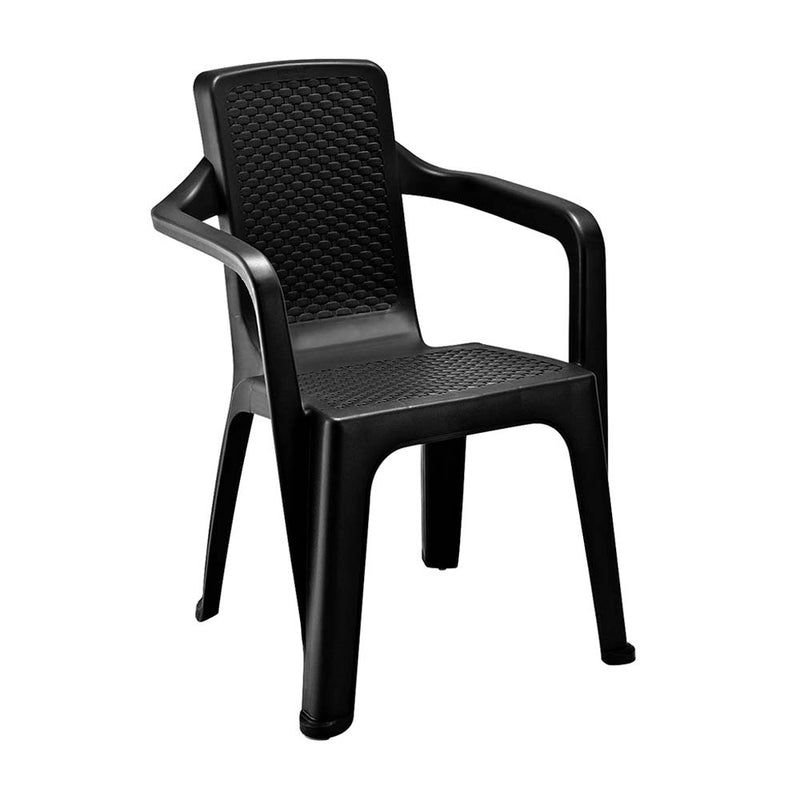 Silla Eterna con brazos color negro