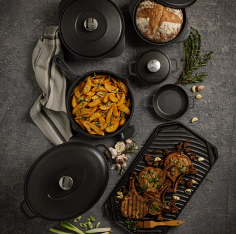 Caldero Cocotte de 24 Cm Antiadherente con tapa Delicia 8122300