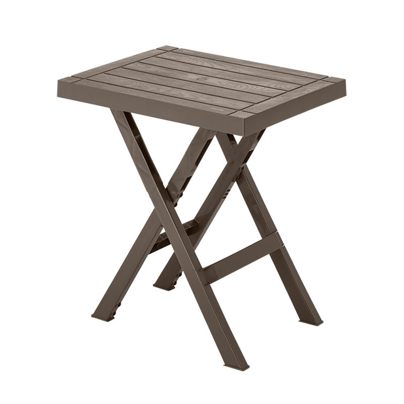 Mesa plegable barú color mocca 12564
