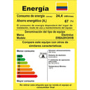 Nevera No Frost Congelador Inferior 285 Litros Negro ERBA29V3HVB