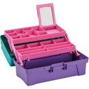 Caja Vanity 14 Pulgadas Verde - Lila 3436