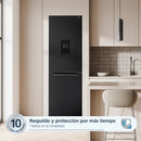 Nevera No Frost Congelador Inferior 360 Litros Negro RMB432PXBQP0
