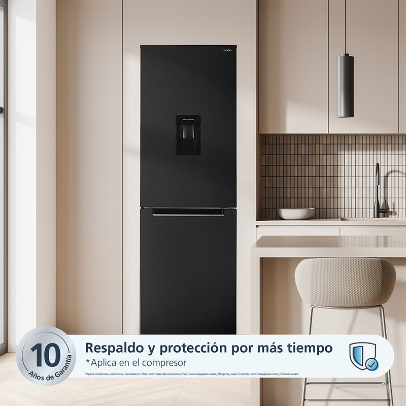 Nevera No Frost Congelador Inferior 360 Litros Negro RMB432PXBQP0