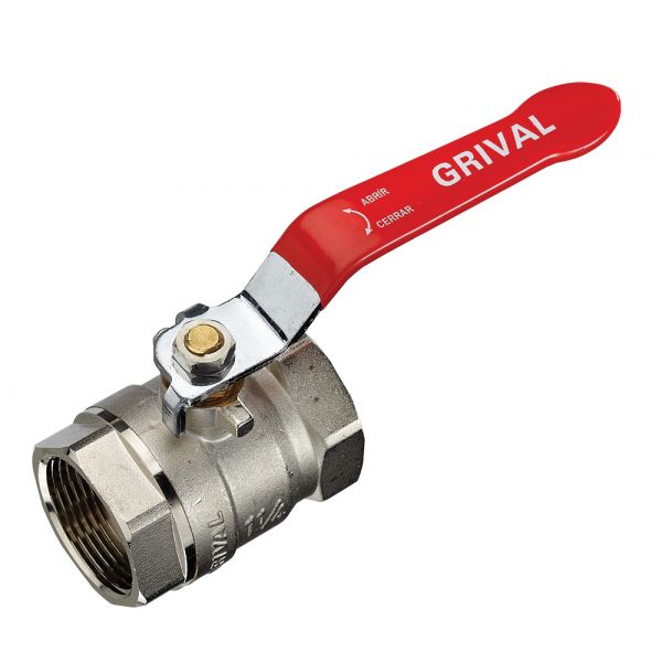 Válvula De Bola Metálica Palanca 3/4" Bolsa X 3 Unidades 797013331