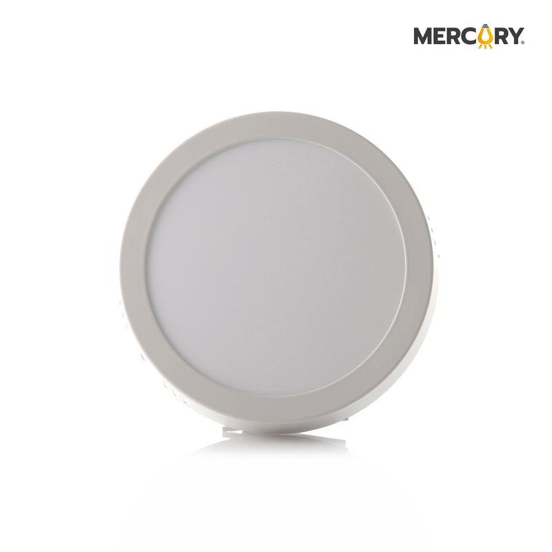 Panel LED de 12 Watts 6" Blanco Redondo para Sobreponer x 1 Unidad IPL22