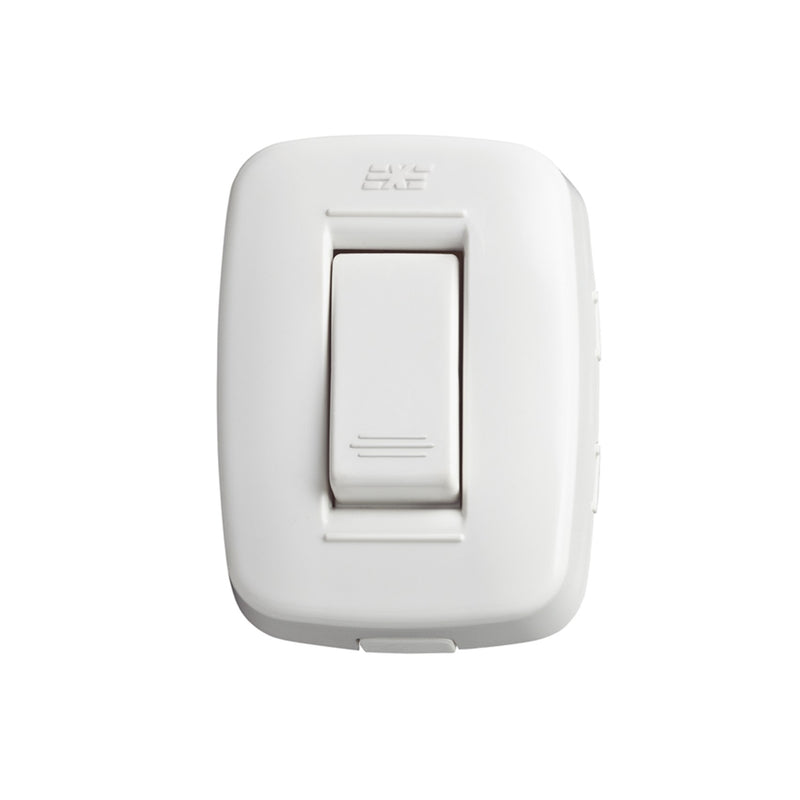 Interruptor Sencillo DUE Blanco 12001
