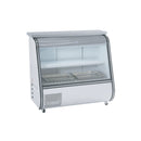 Vitrina Horizontal Exhibidora de 203 Litros Color Blanco VH-M-17BL1CD