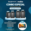 Combo X10 Lavadoras Mabe Diamond Grey 14-16-18-20Kg + TV Smart Haier 43" FHD COMBOLAVADO2