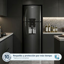 Nevera No Frost Mabe 247L Black Steel RMA247FXCC