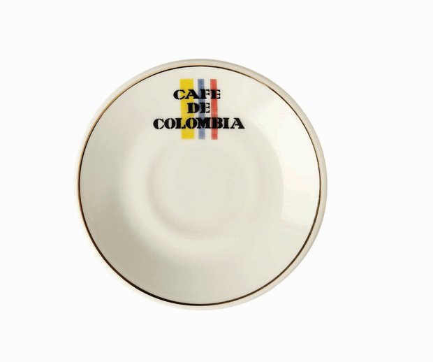 Plato Café De Colombia 12.5 Centímetros X 24 Unidades PP1701600124