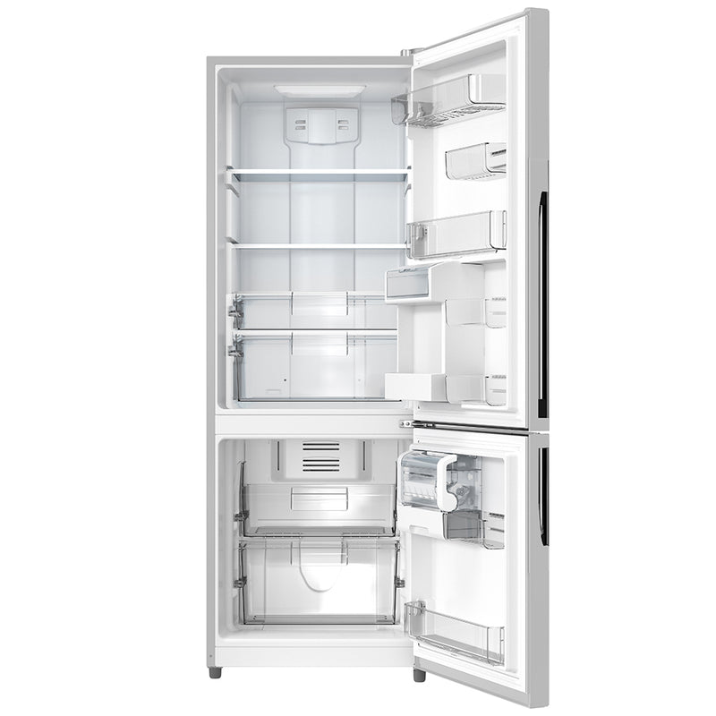 Nevera Bottom Freezer 400 Lts. Brutos Inox Mabe.