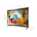 Televisor Smart QLED 43" FHD con Google TV Negro HYLED4326QG
