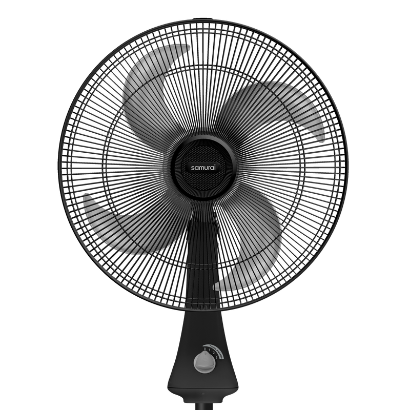 Ventilador Turbo Metallic Pedestal Negro