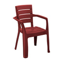 Silla Barú Con Brazos Rojo Merlot 13227
