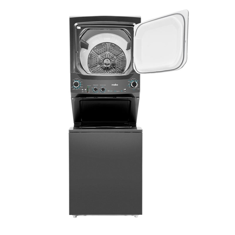 Centro de Lavado con Tapa Metalica 23kg a Gas Color Diamond Gray MCLC2340GSDG0