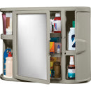 Gabinete para Baño con Espejo Taupe 7316