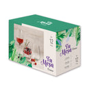 Set Tu Mesa Lombardía 3 Sets x 12 Unidades 9869ELMESA24