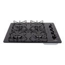 Cubierta para Empotrar ARL de 66 Cm Color Negro Gas Natural 9001646