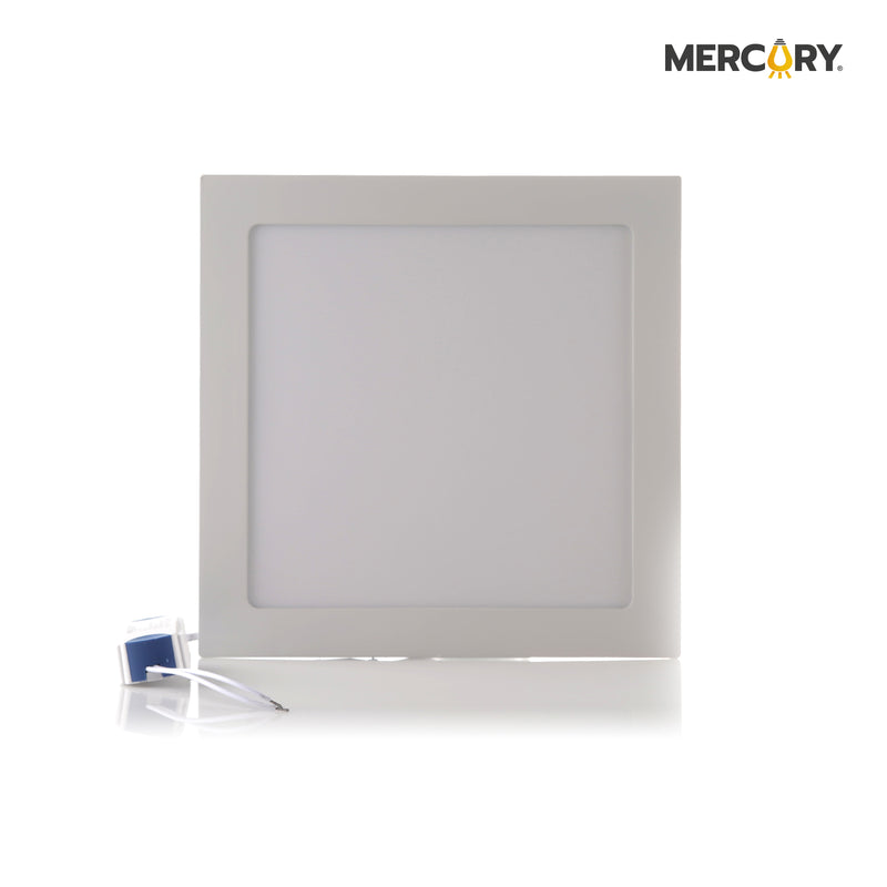 Panel LED de 12 Watts 6" Blanco Cuadrado para Incrustar x 1 Unidad