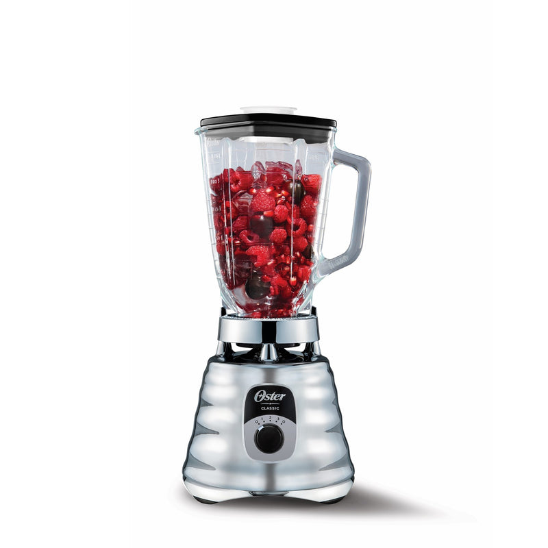 Licuadora Oster Vaso de Vidrio 1.25Lt 3 Velocidades Gris 2114081