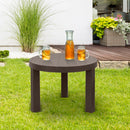 Mesa Auxiliar Baru Redonda Mocca 12956