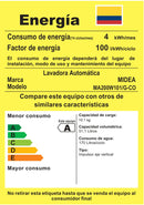 Lavadora Automatica Carga Superior Midea 10KG Gris MA200W101/G-CO